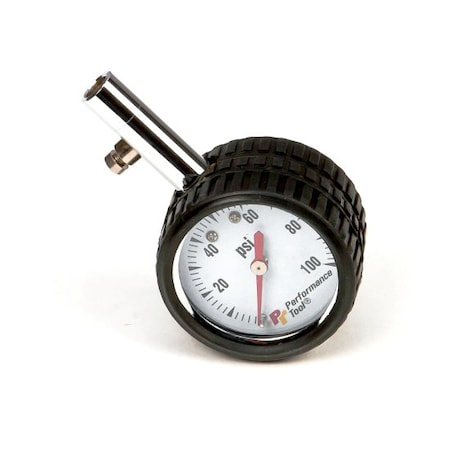 Performance Tool 2 In Round Tire Gauge W1450